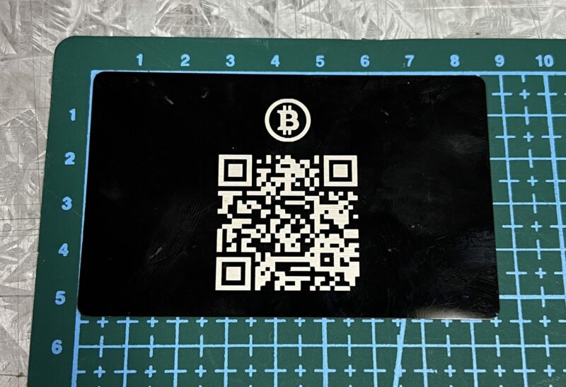 bitcoin wallet card v1