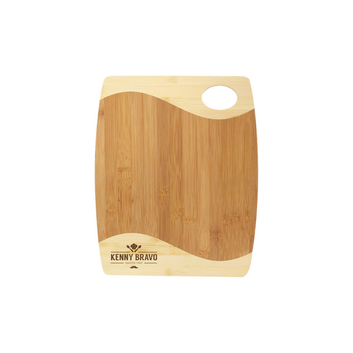QB911 - Bamboo Board Two Tone & Handle