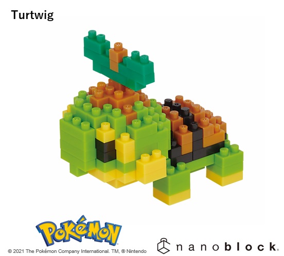 Pokemon Nanoblock - Turtwig
