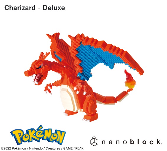 Pokemon Nanoblock - Charizard Deluxe