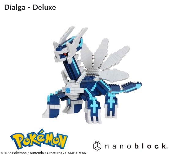 Pokemon Nanoblock - Dialga Deluxe