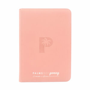 Collector's Series 9 Pocket Zip Trading Card Binder Pink - Palms Off Gaming