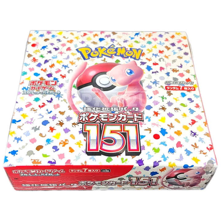 Pokemon 151 Sv2a Booster Box - Japanese Pokemon TCG