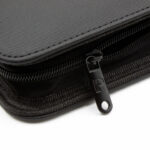Clear Collector's Series Top Loader Zip Binder Black - Palms Off Gaming