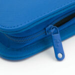 Clear Collector's Series Top Loader Zip Binder Blue - Palms Off Gaming