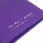 Clear Collector's Series Top Loader Zip Binder Purple - Palms Off Gaming