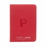 Clear Collector's Series Top Loader Zip Binder Red - Palms Off Gaming