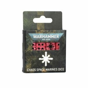 86-62 - Chaos Space Marines Dice Set