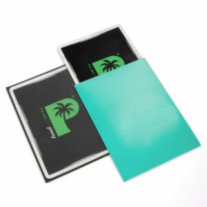Turquoise Blackout Deck Sleeves